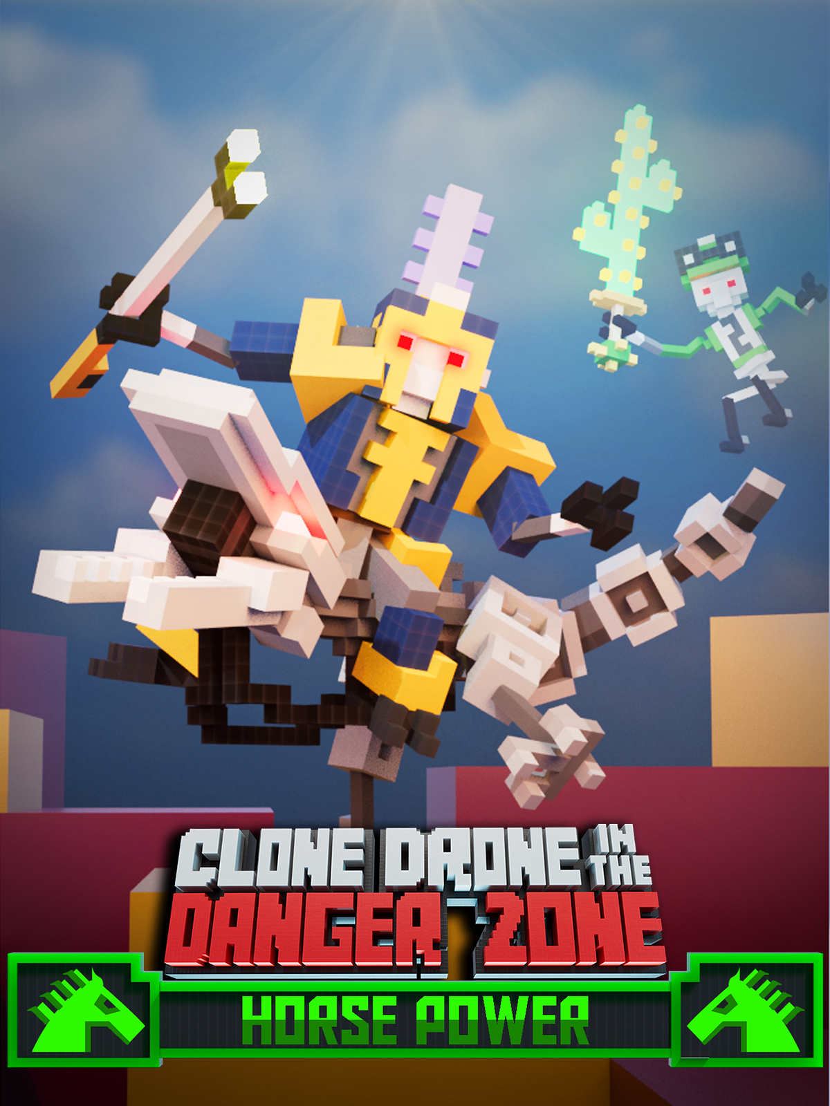 Clone Drone in the Danger Zone - Horse Power Pack
