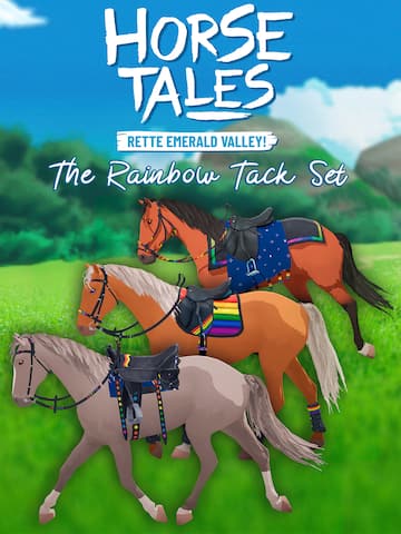 Horse Tales: Rette Emerald Valley - The Rainbow Tack Set