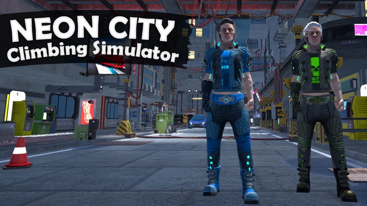 Neon City Climbing Simulator