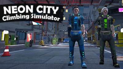 Neon City Climbing Simulator