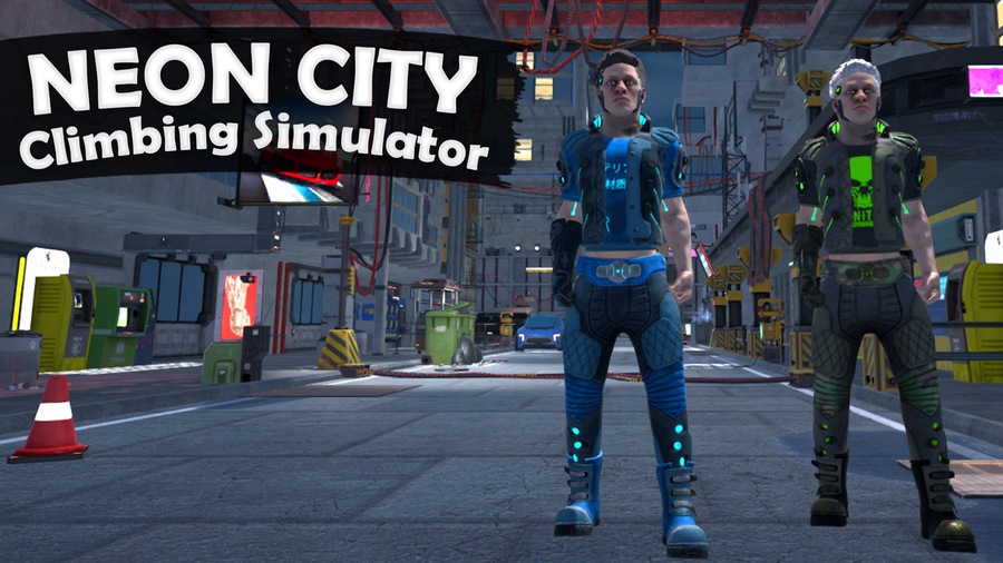 Neon City Climbing Simulator