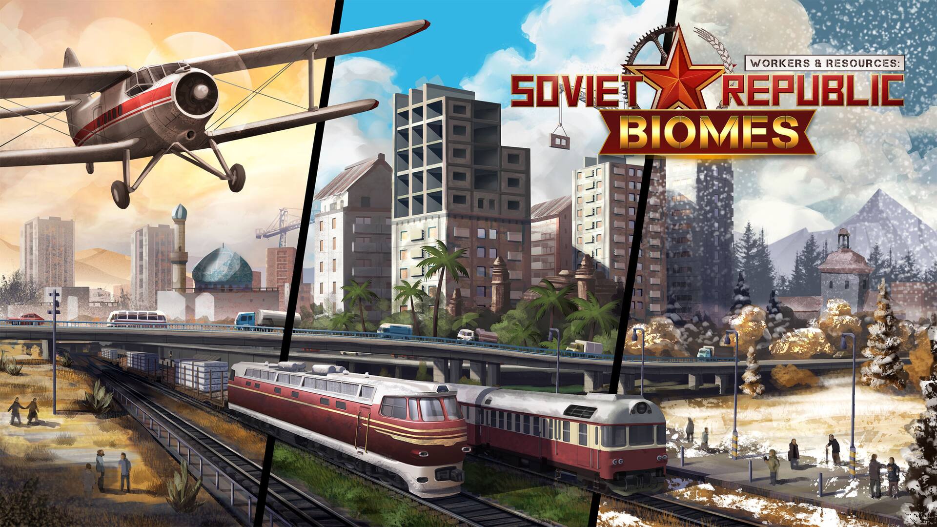 Workers & Resources: Soviet Republic - Biomes