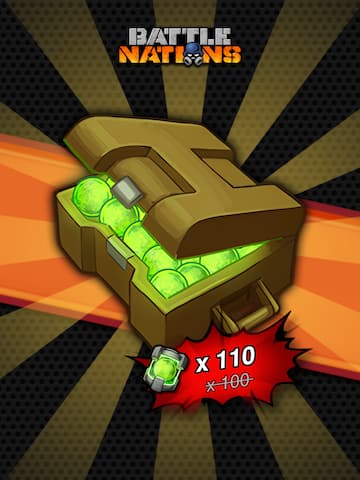 Download Battle Nations Trunk of Nanopods Offer
