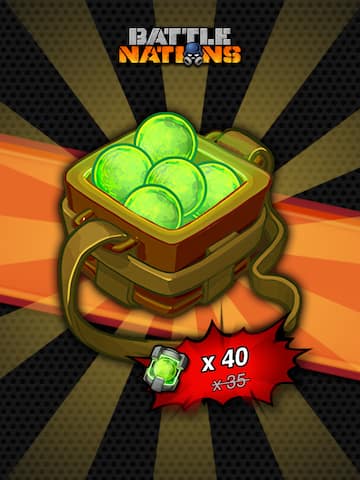 Download Battle Nations Bucket of Nanopods Offer