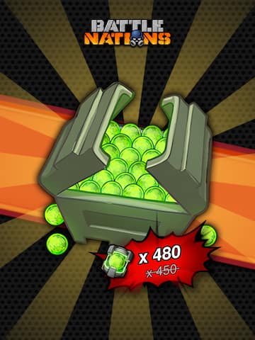 Download Battle Nations Supply Crate of Nanopods Offer