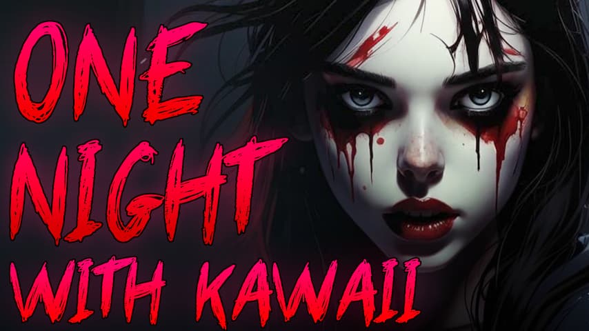 one night with kawaii vertical card thumbnail