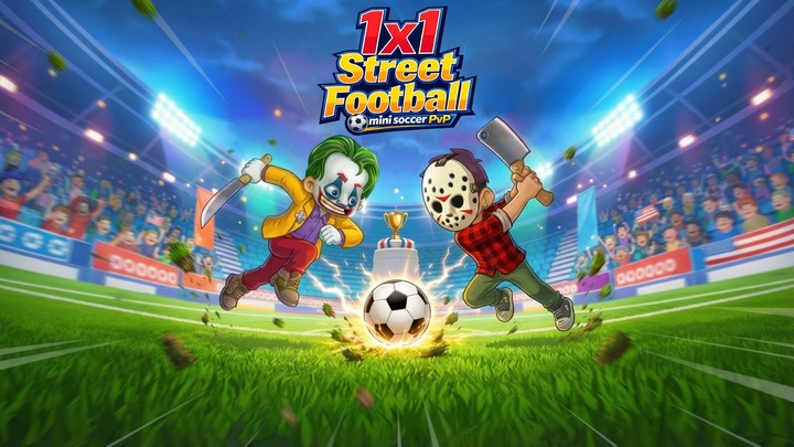 1x1 Street Football: mini soccer PvP