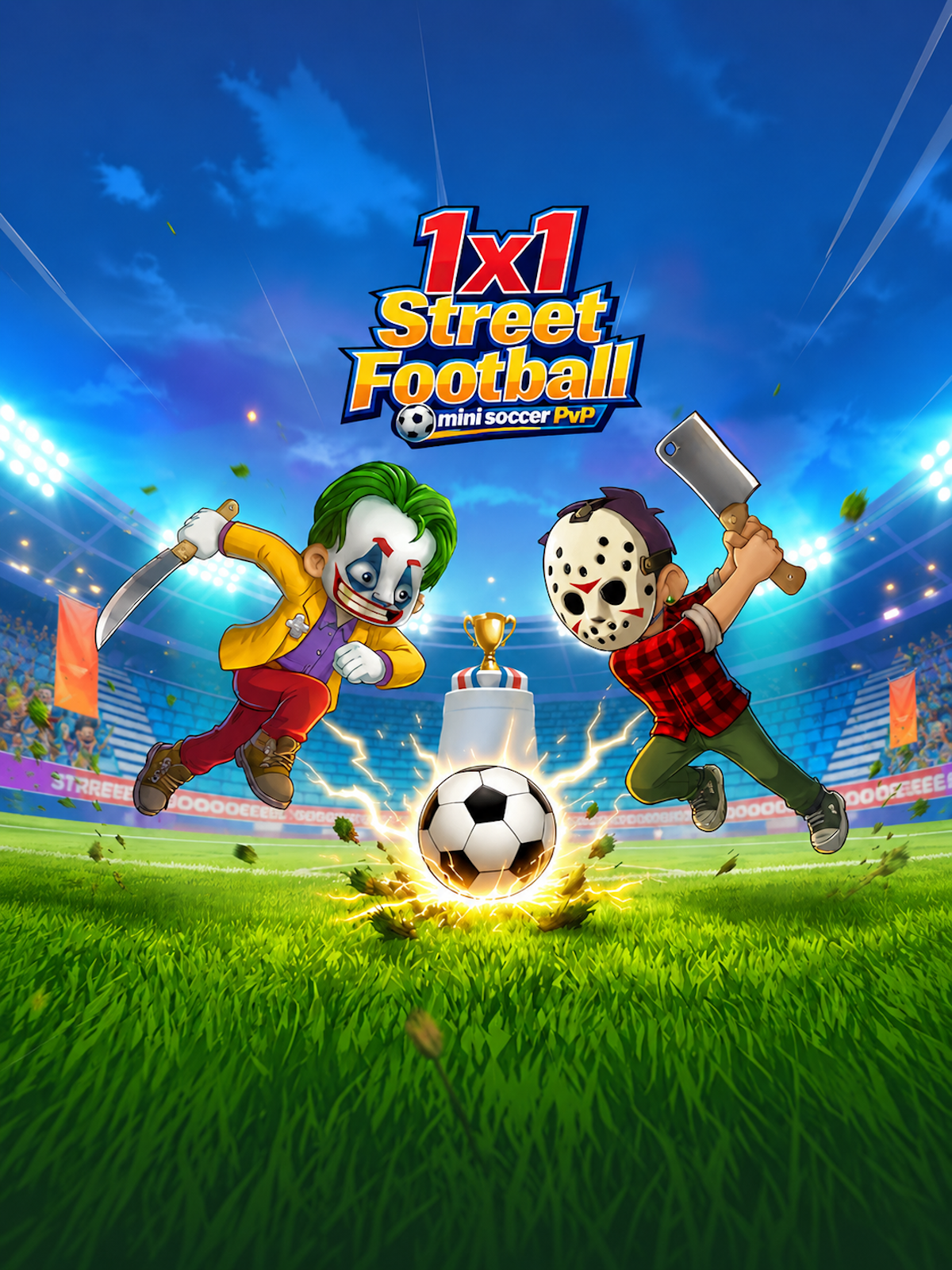 1x1 Street Football: mini soccer PvP