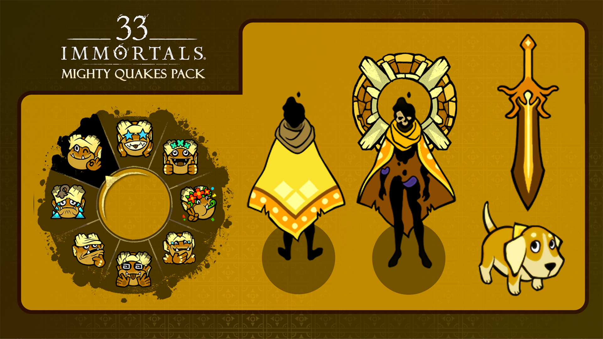 33 Immortals® - Mighty Quakes Pack