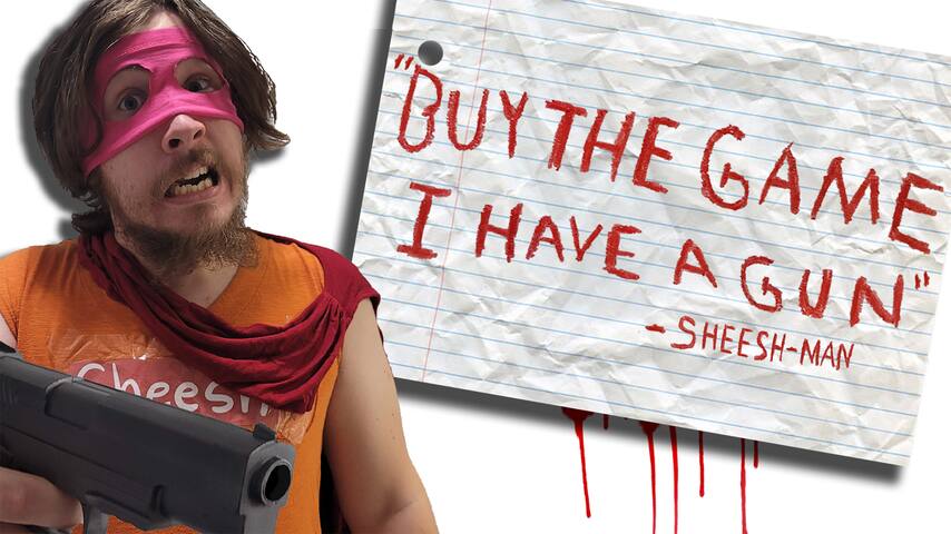 "Buy The Game, I Have a Gun" -Sheesh-Man PC game deal