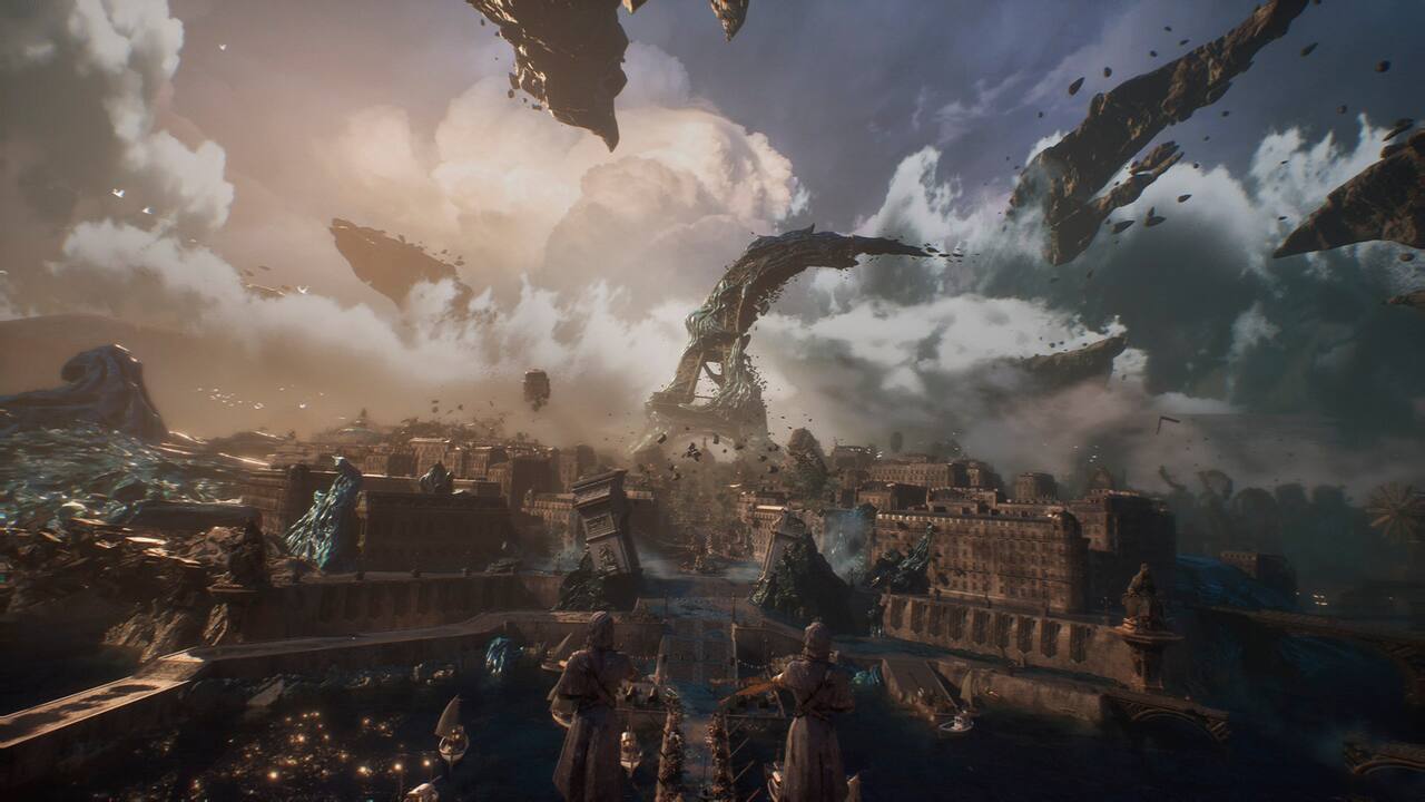 مشهد من عالم اللعبة وبيئتها