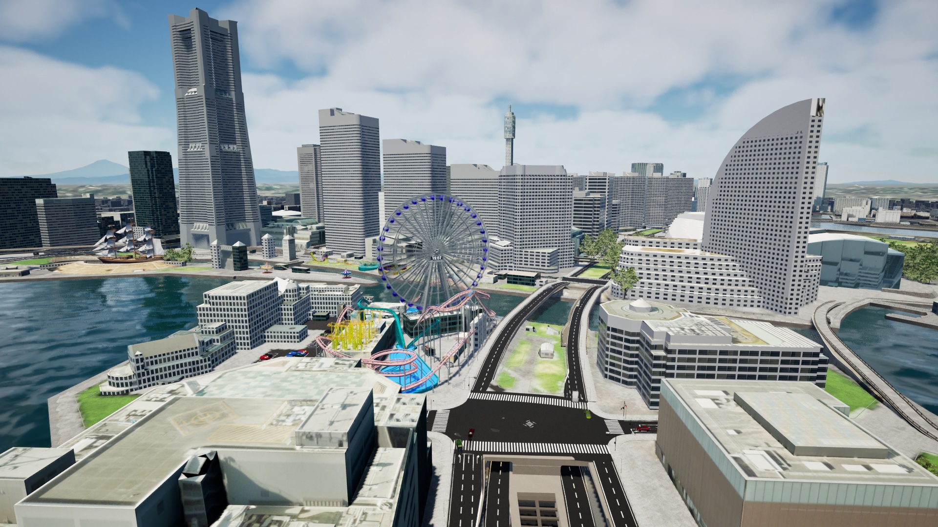 Digital Twin Sim In Yokohama-z34w0