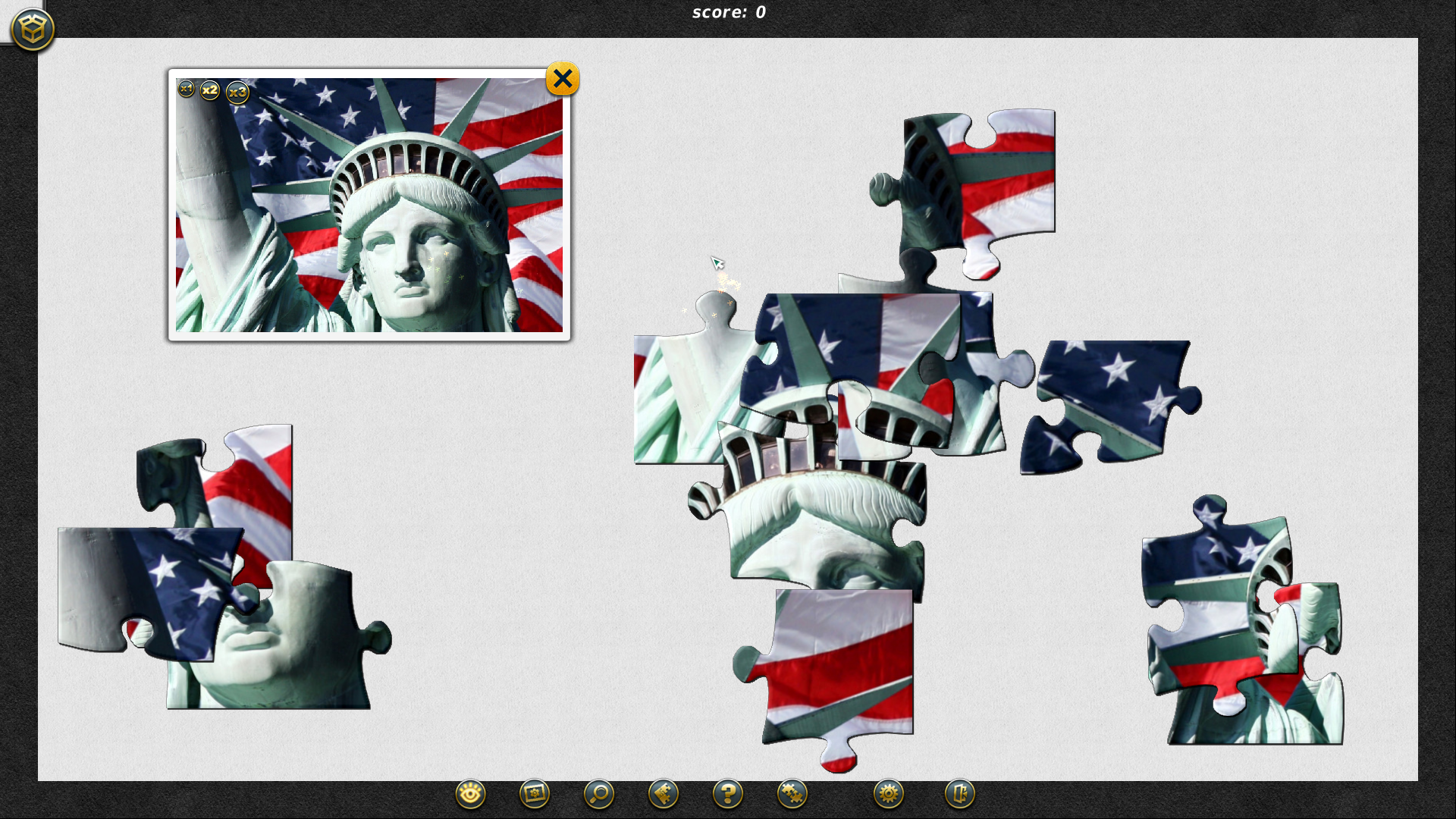 1001 Jigsaw. World Tour: Great America-12vlg