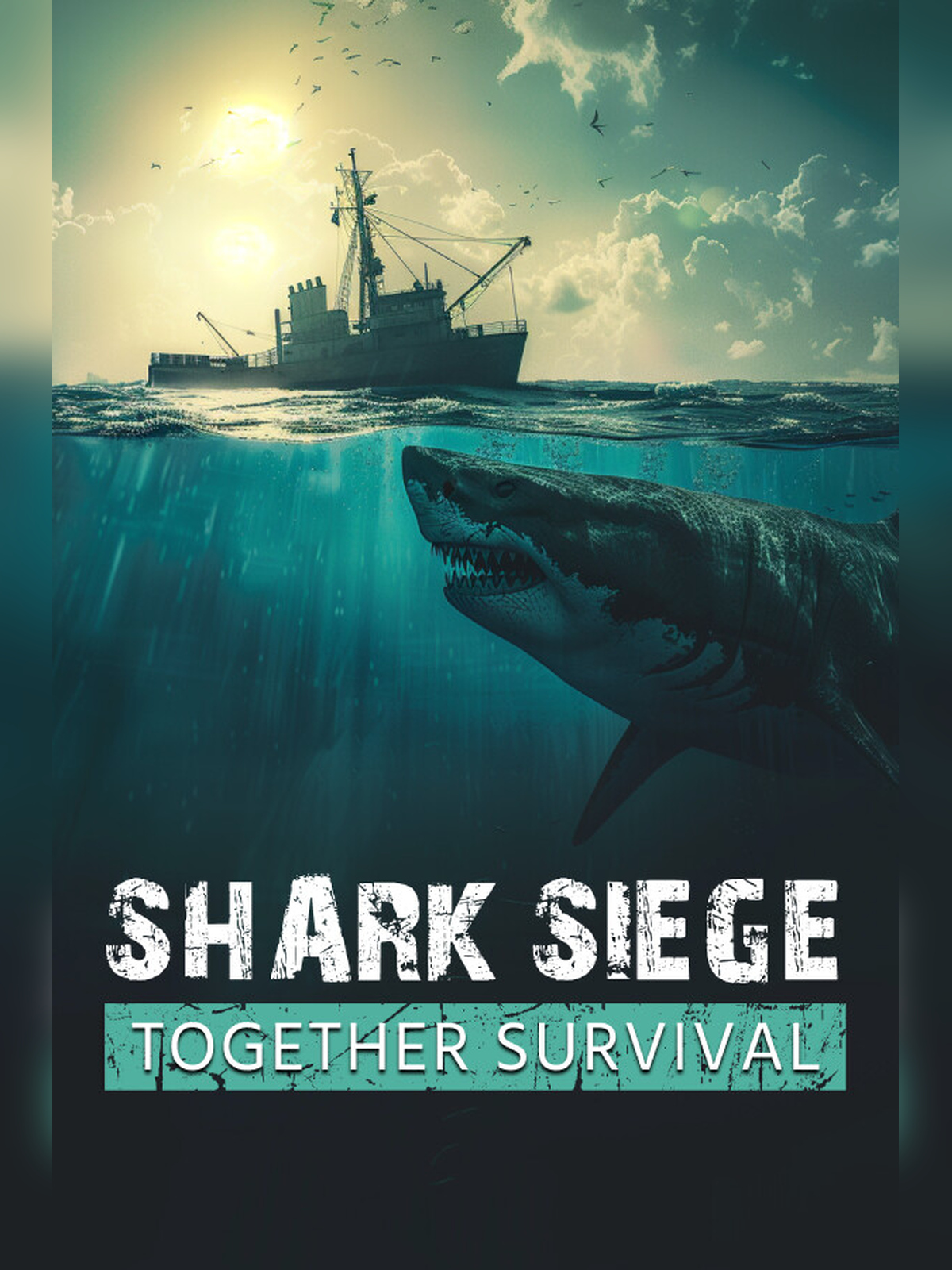 SHARK SIEGE - TOGETHER SURVIVAL cover