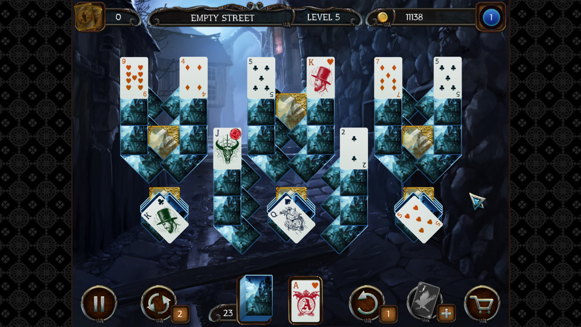 Mystery Solitaire The Black Raven-1ggdo