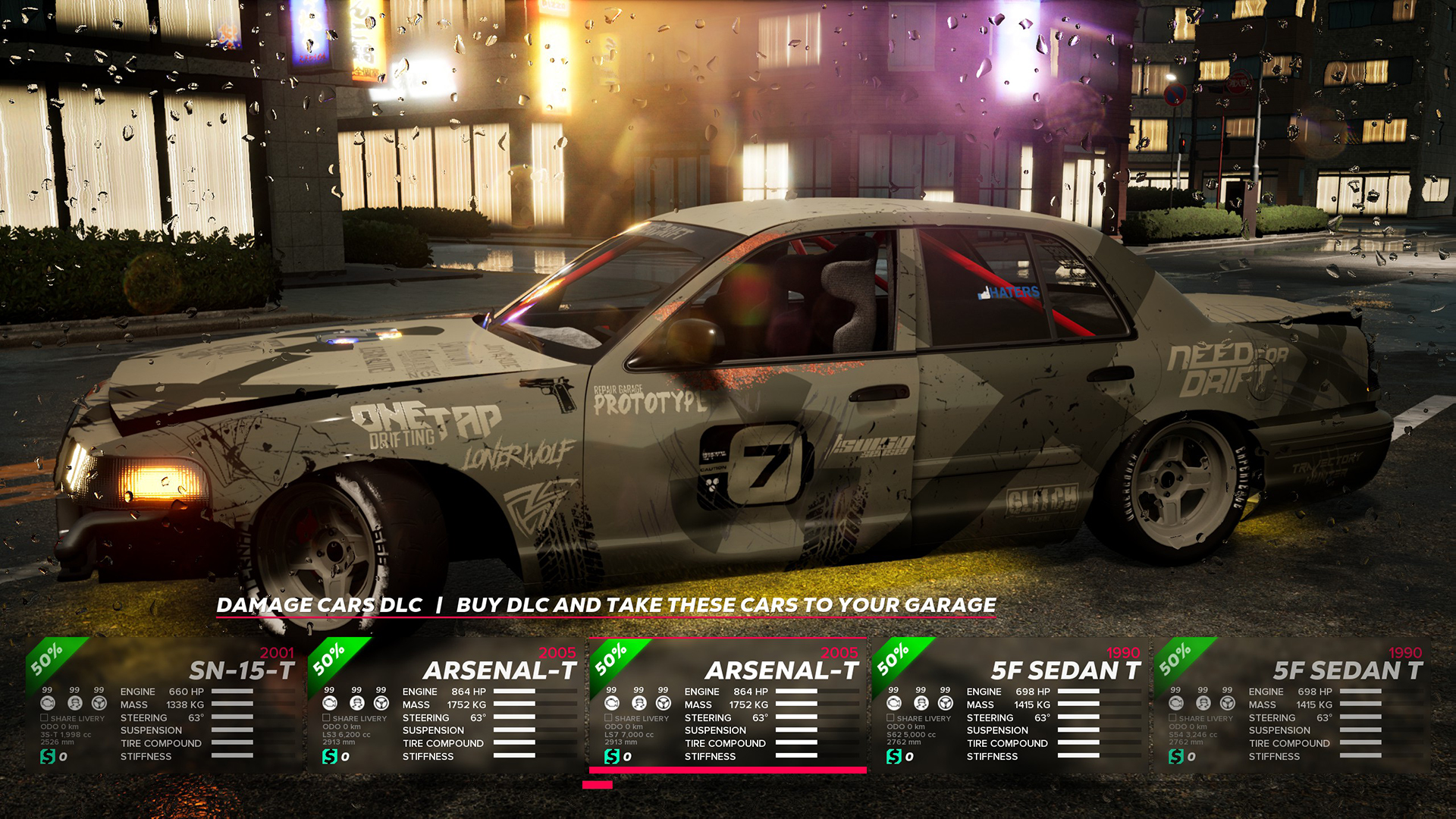 OverDrift Festival - Damage Cars Pack - featuredMedia