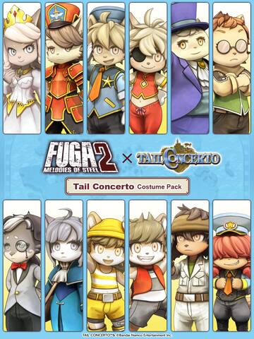 Fuga: Melodies of Steel 2 - Tail Concerto Costume Pack