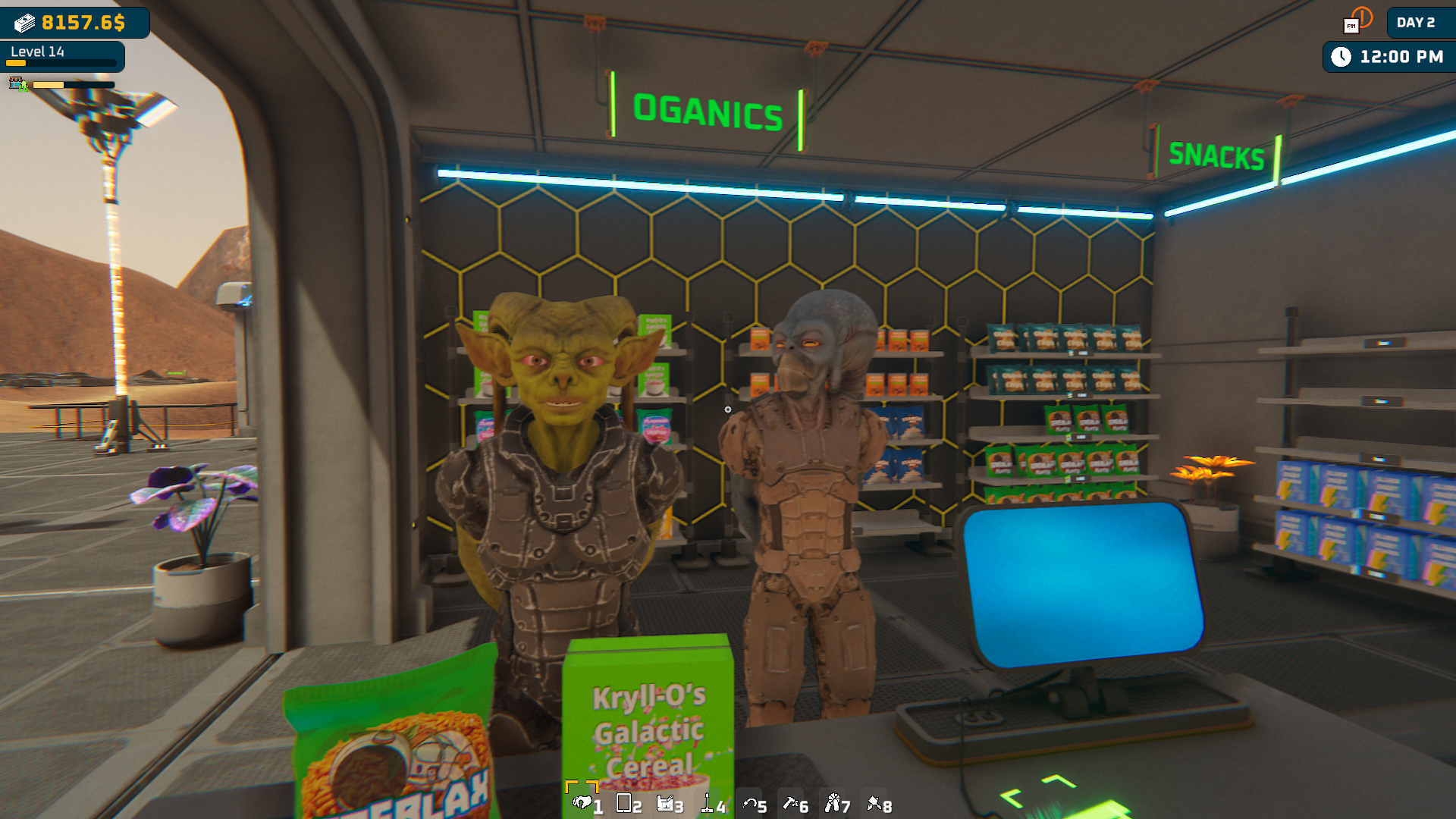 Alien Market Simulator screenshot 1