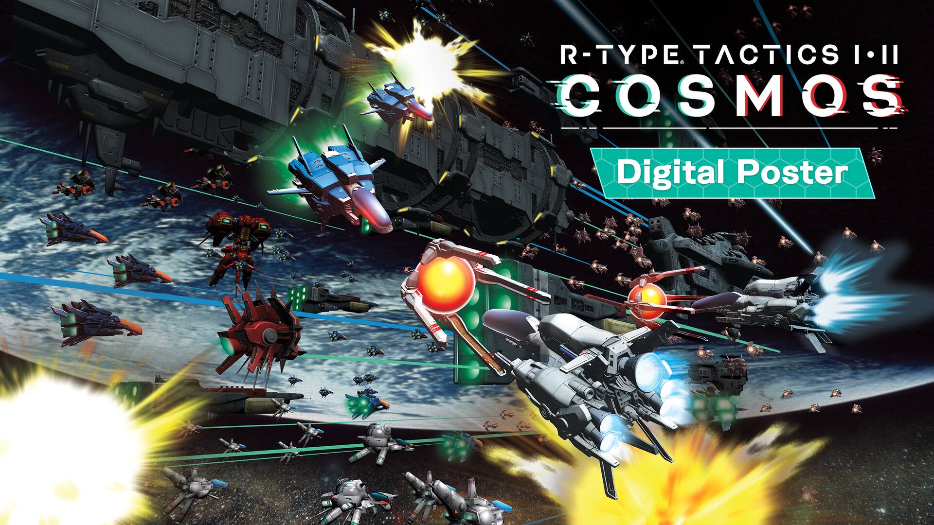 R-Type Tactics I • II Cosmos - Digital Poster