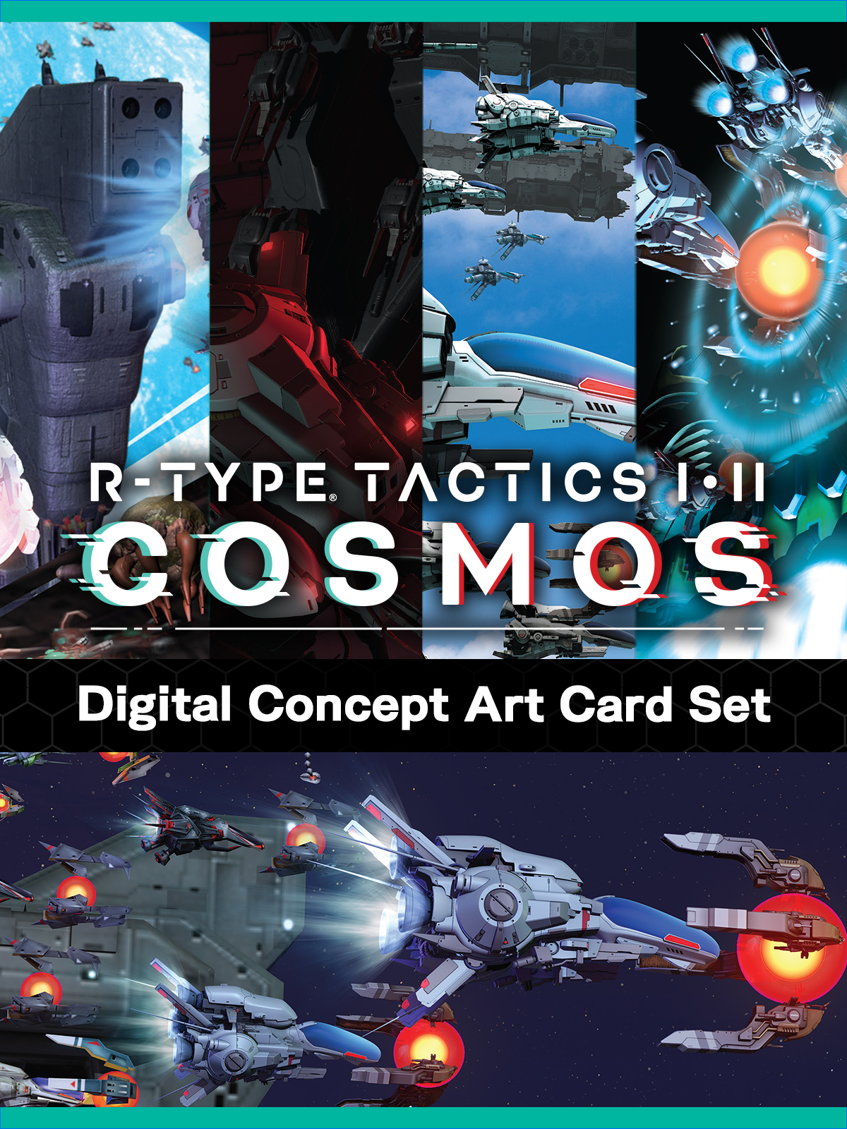 R-Type Tactics I • II Cosmos - Digital Concept Art Card Set