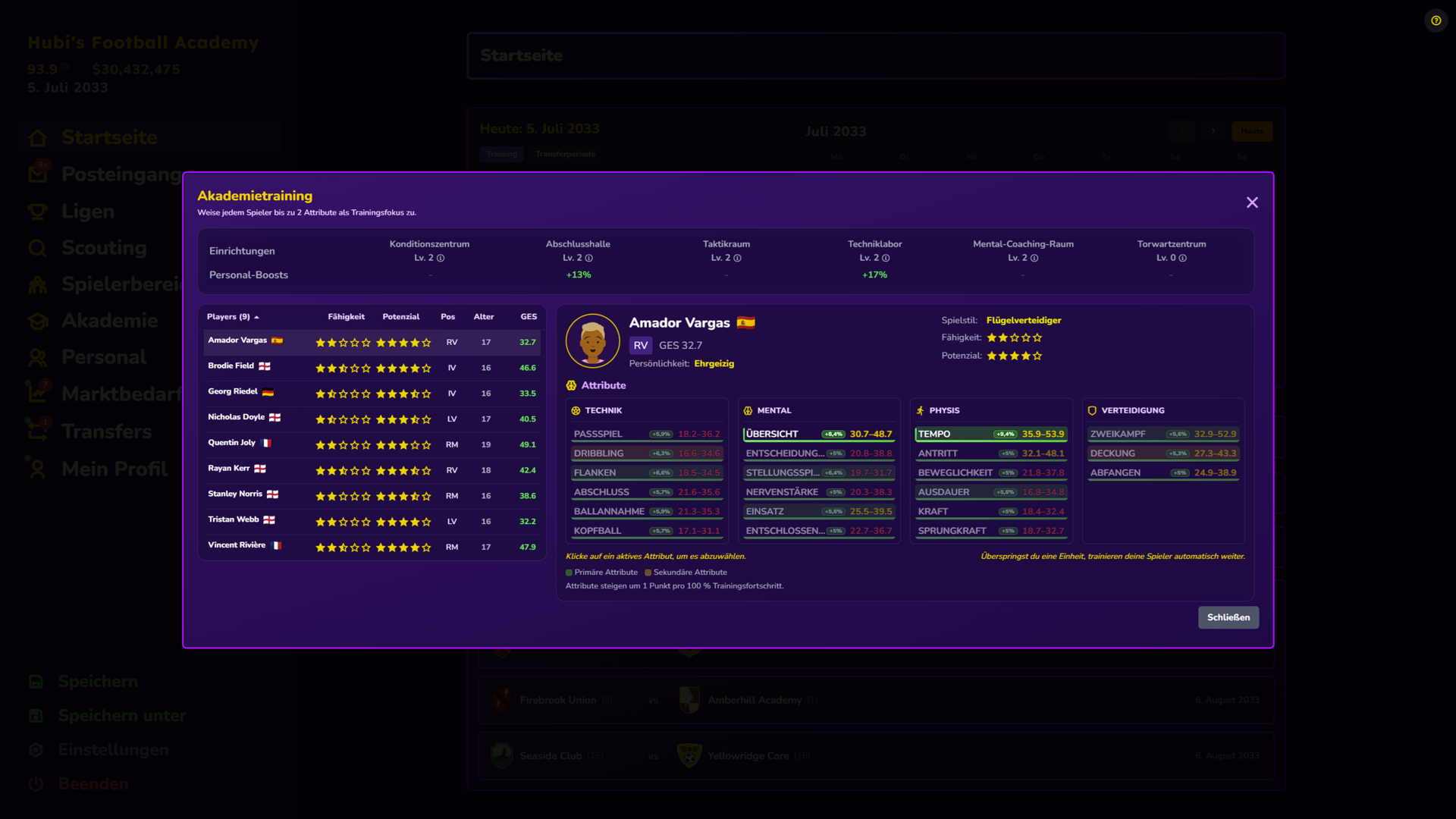Football Academy Manager-eyyeo