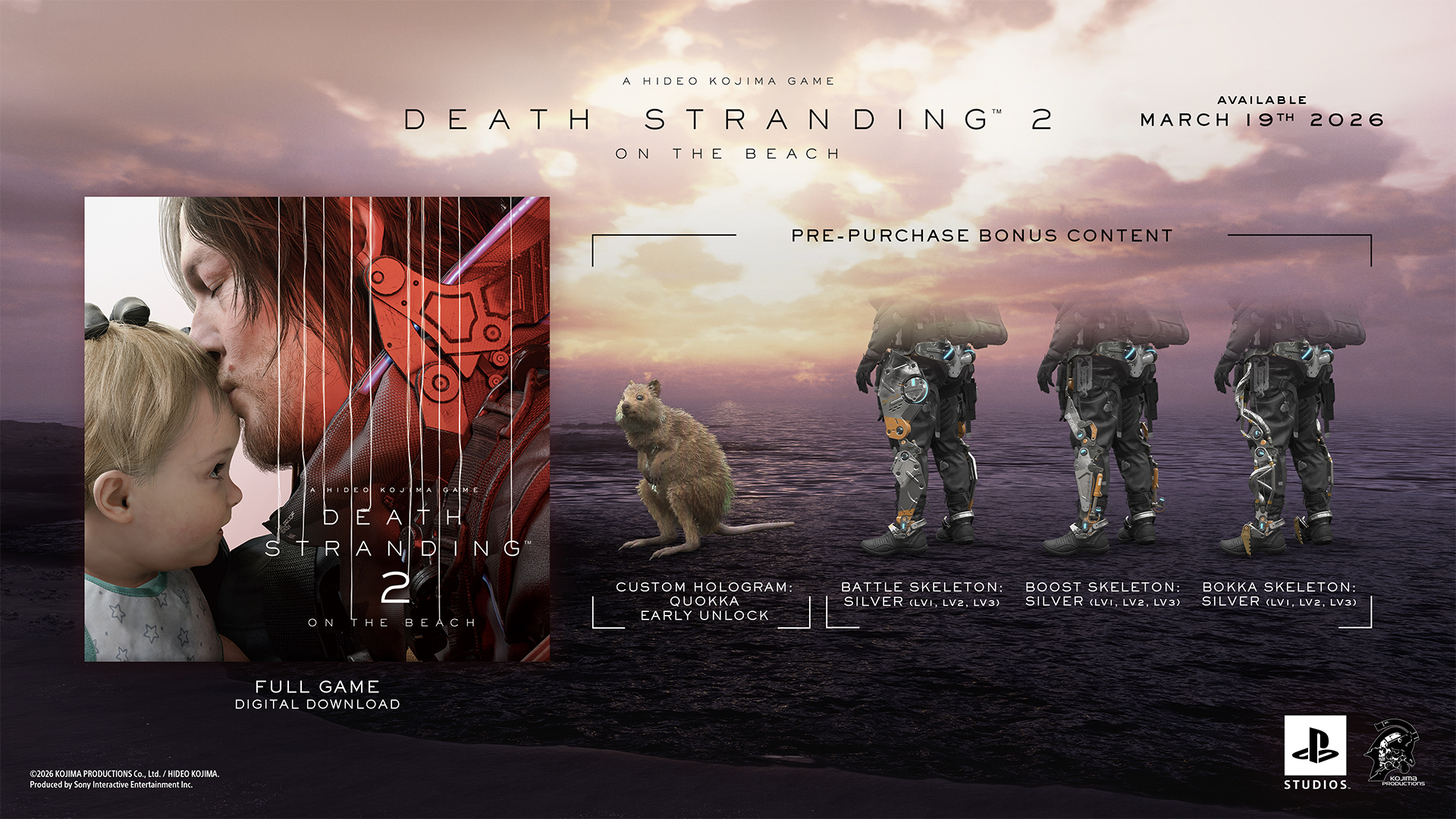 Pre-Purchase & Pre-Order DEATH STRANDING 2: ON THE BEACH - Epic