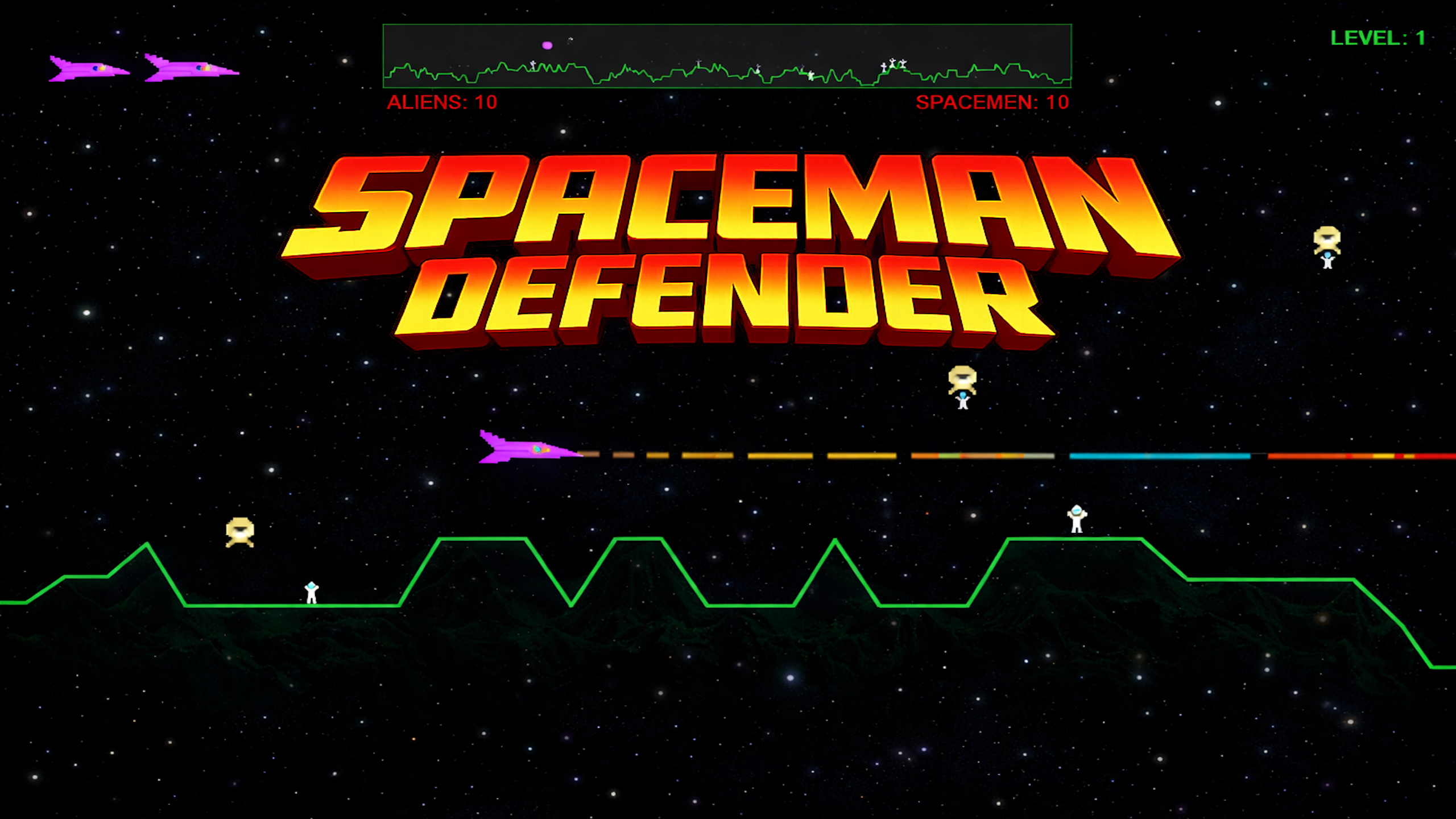 Spaceman Defender PC game deal – 30% off