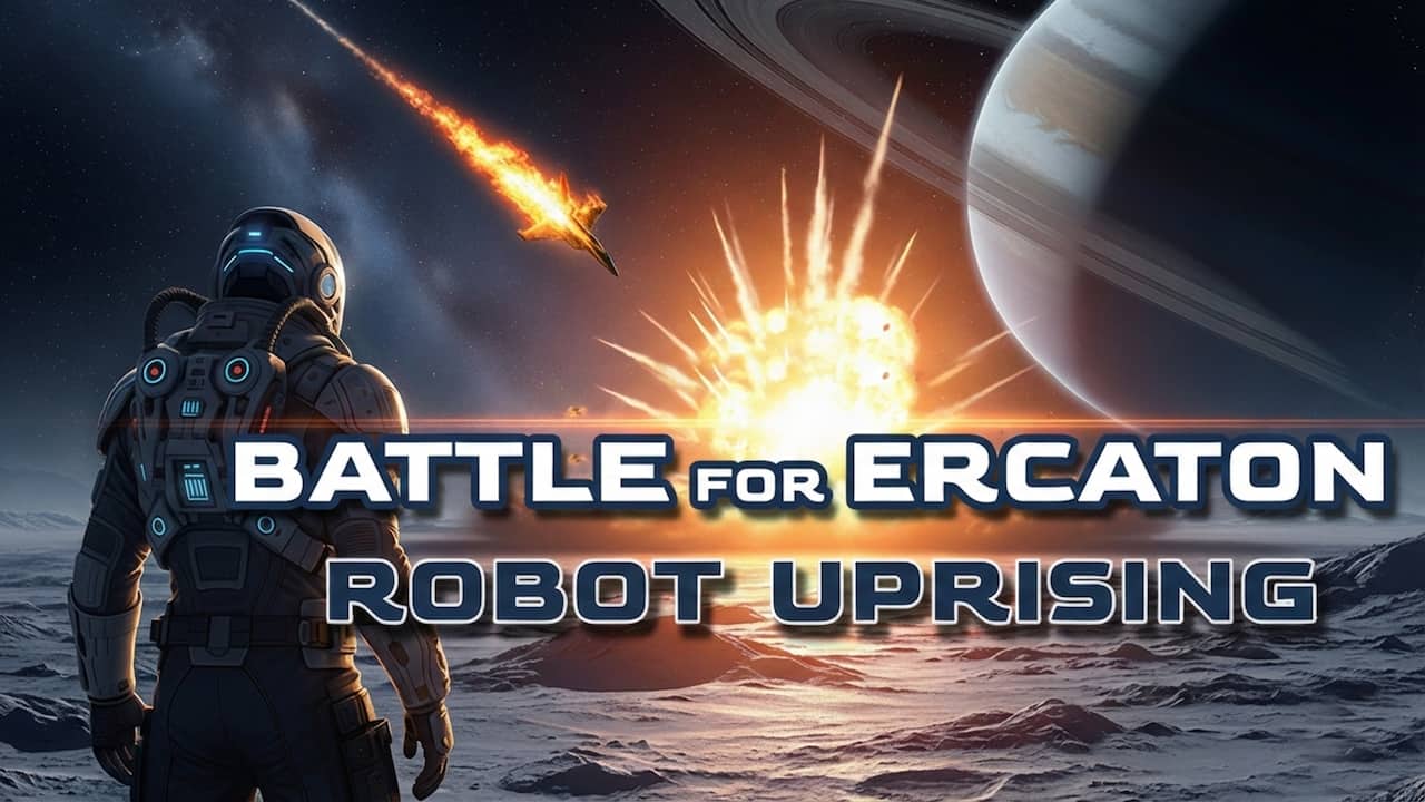 Battle for Ercaton: Robot Uprising PC gameplay screenshot 1 of 2