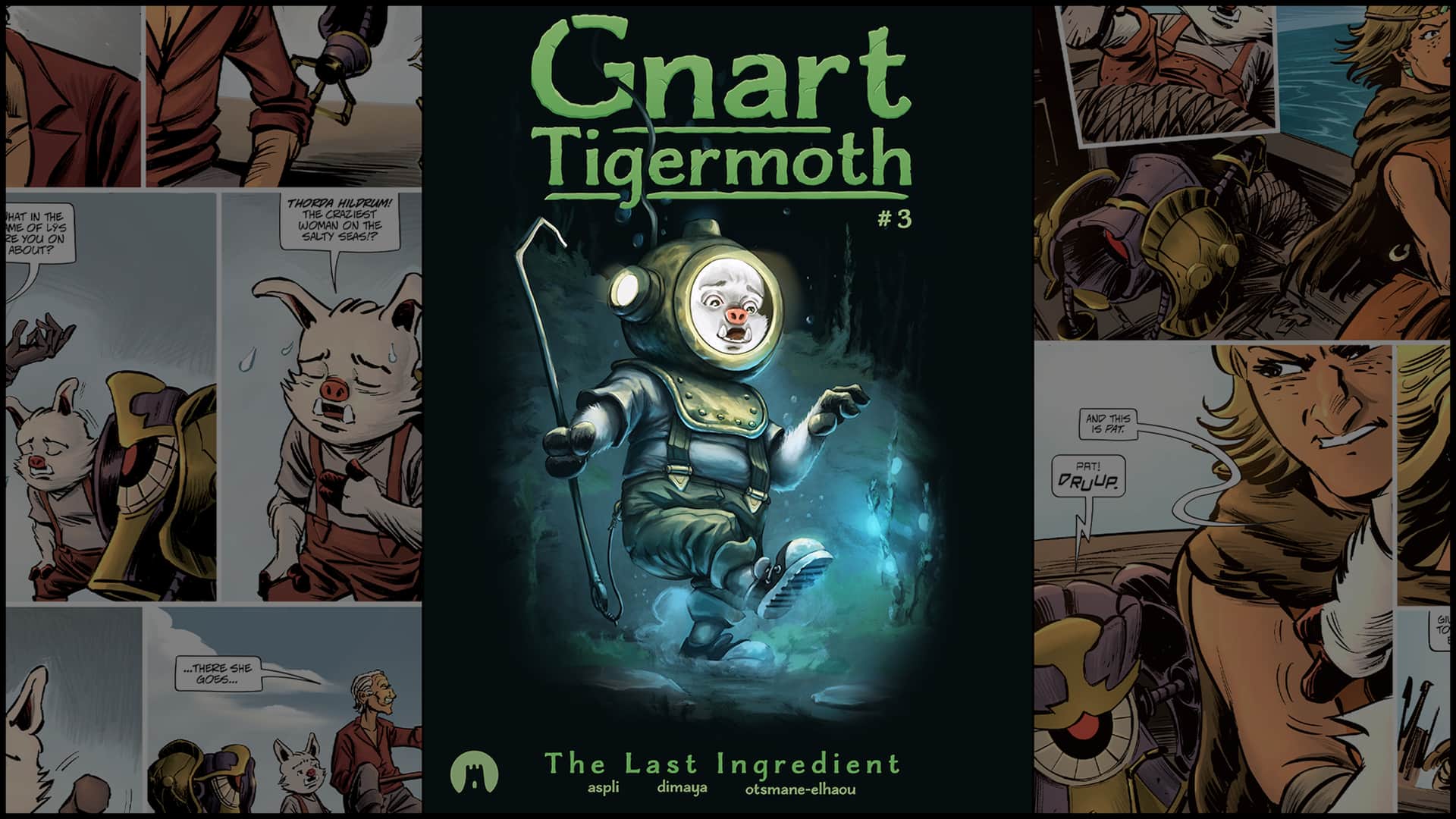 EARTHLOCK - Comic Book #4 - Gnart Tigermoth: The Last Ingredient