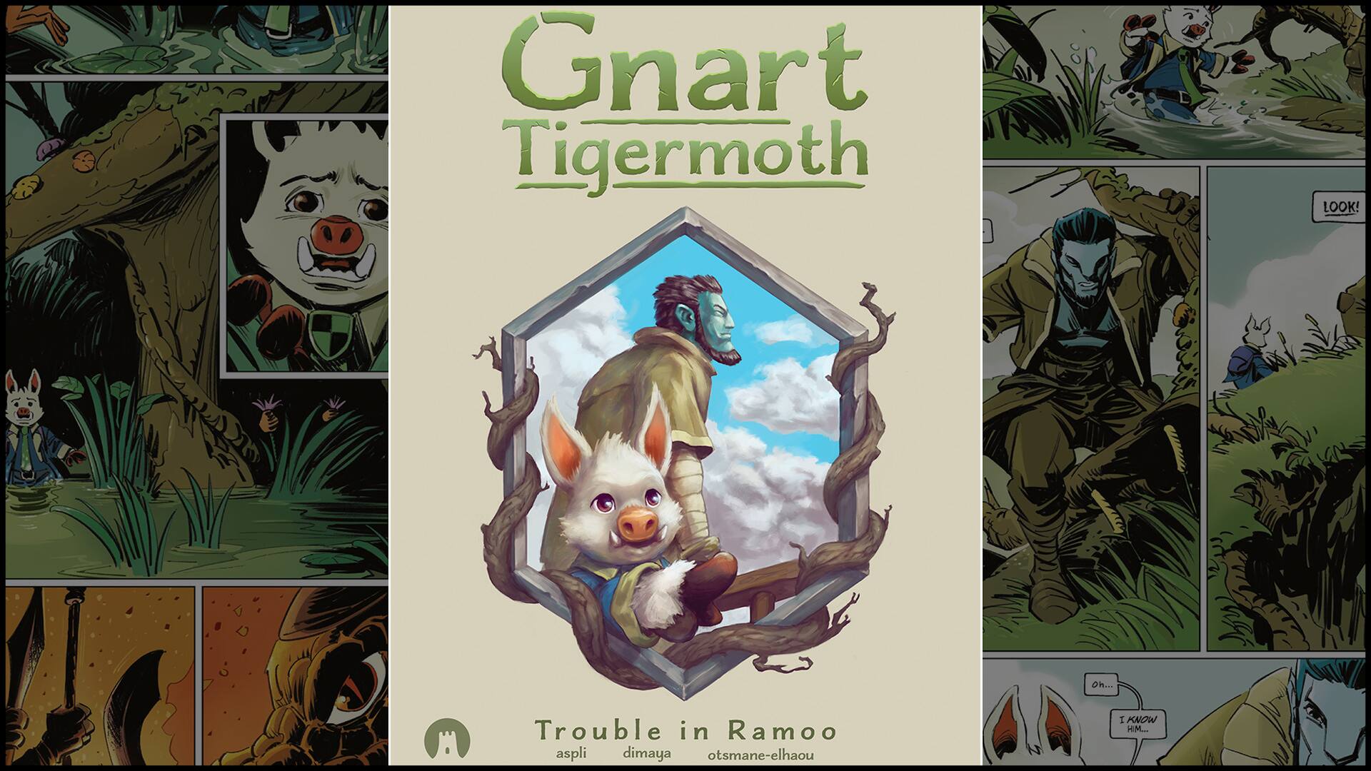 EARTHLOCK - Comic Book #2 - Gnart Tigermoth: Trouble in Ramoo