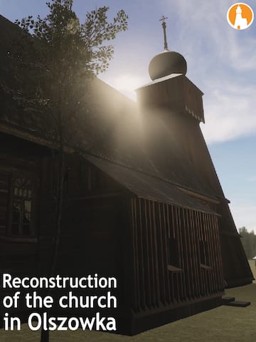 Reconstruction of the church in Olszówka