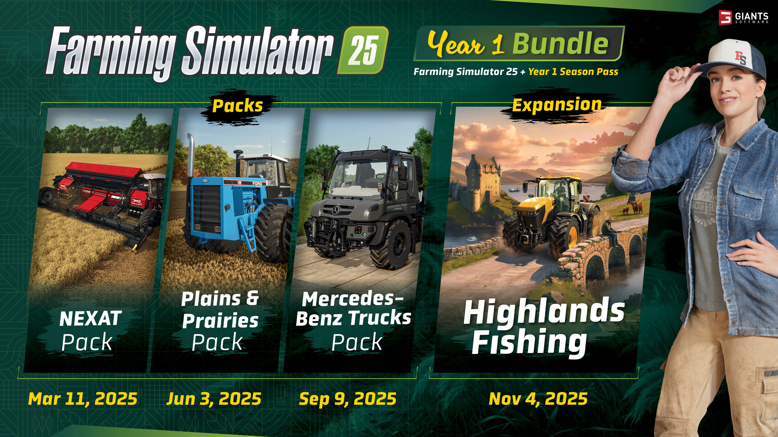 Landwirtschafts Simulator 25 Year 1 Bundle Heute Herunterladen Und 