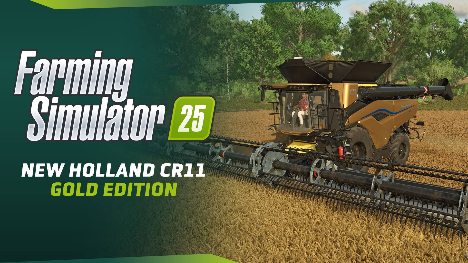 FS25: New Holland CR11 Gold Edition
