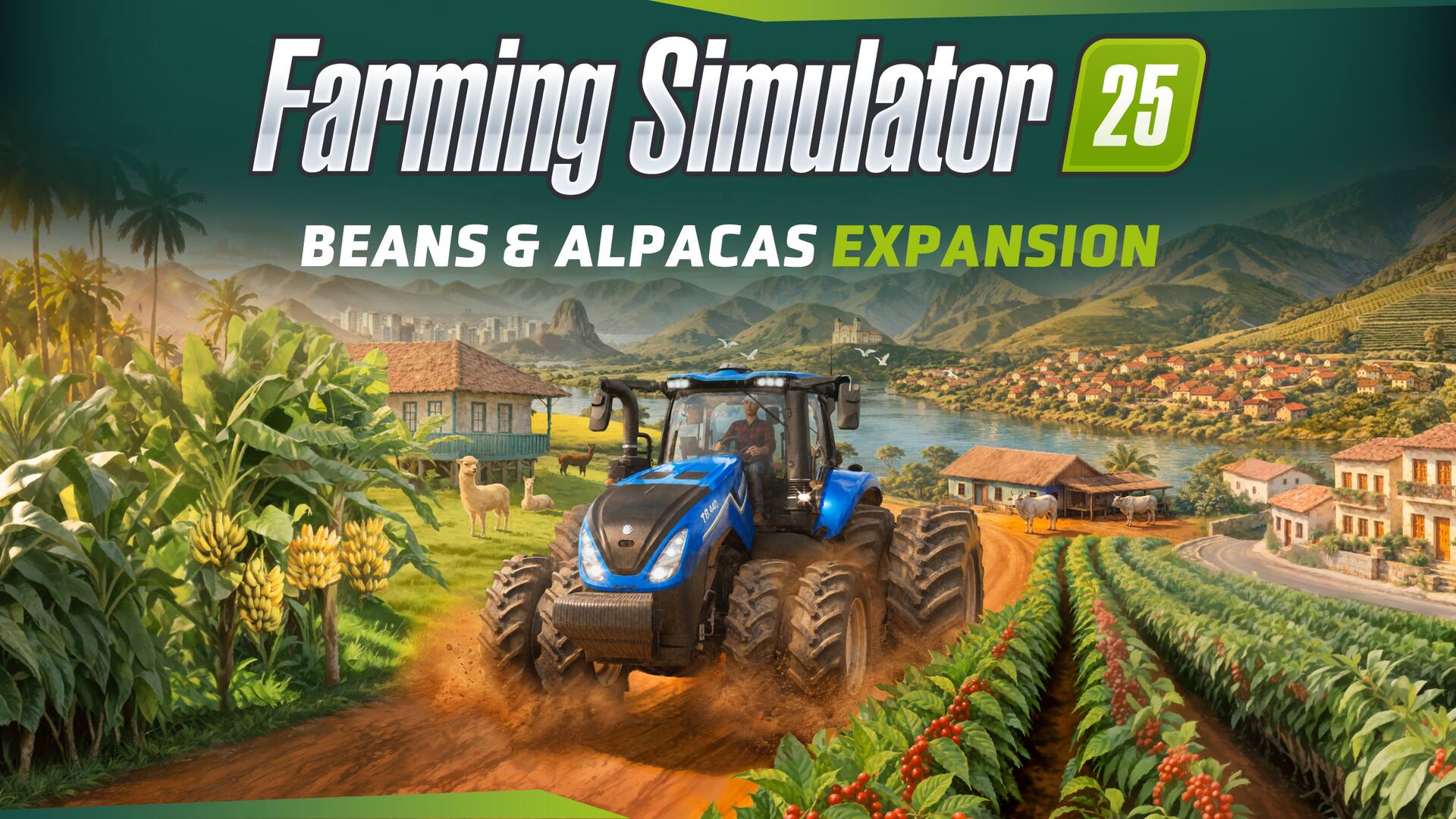 Farming Simulator 25: Beans & Alpacas Expansion
