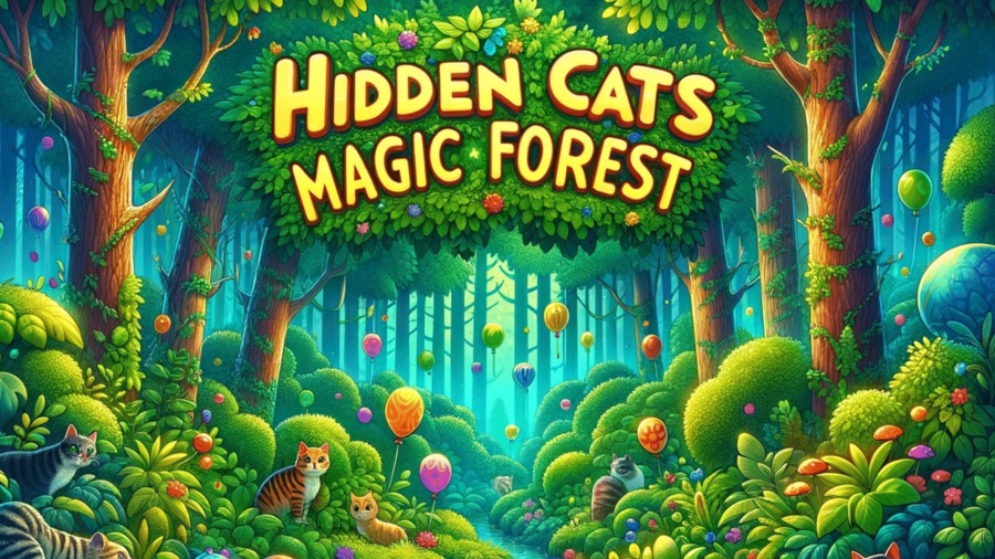 Hidden Cats: Magic Forest