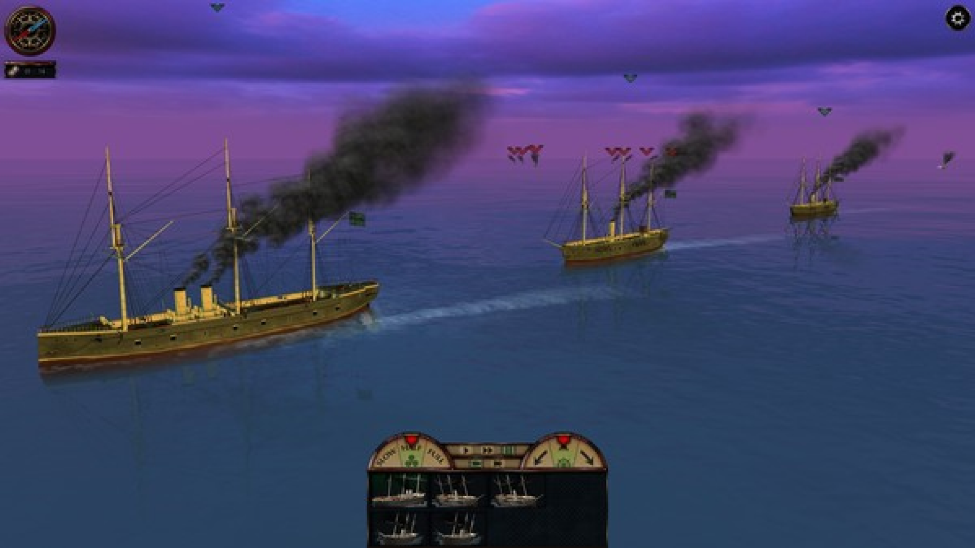 Victorian Admirals Caroline Crisis 1885-kebmz