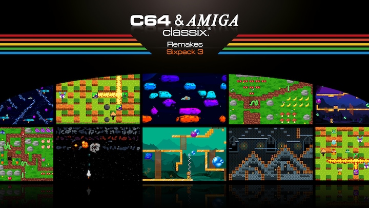 C64 and AMIGA Classix Remakes Sixpack 3