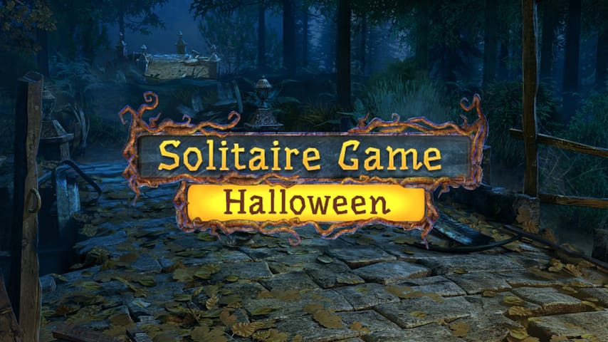 solitaire game halloween vertical card thumbnail