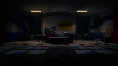 Factory environment in Poppy Playtime