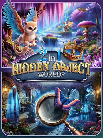 2 in 1 Hidden Object Worlds