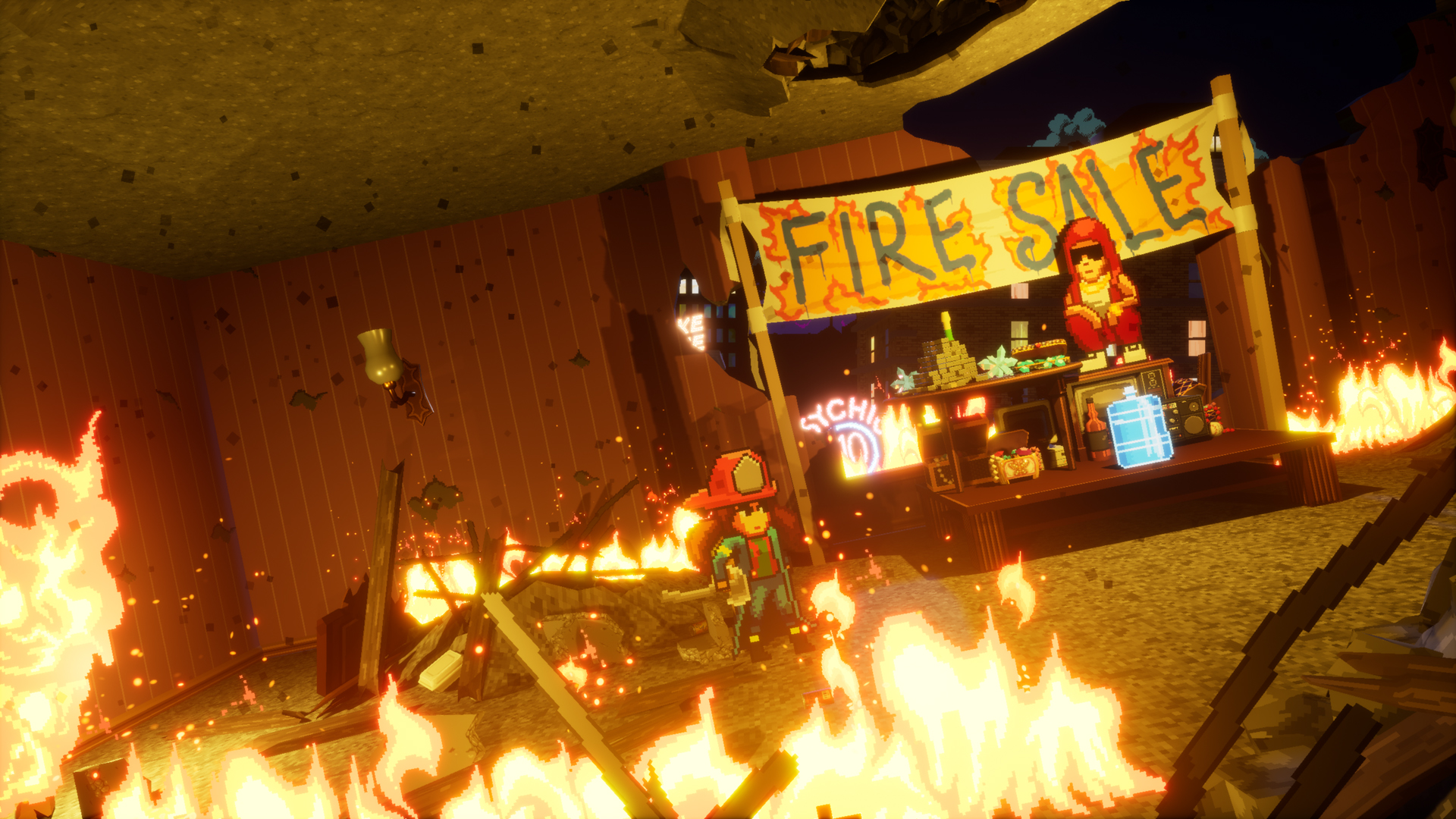 Firegirl Hack 'n Splash Rescue DX-knn9o