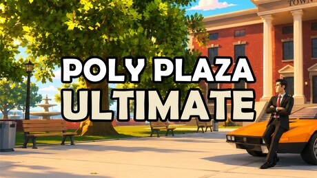 Купить дешево Poly Plaza ULTIMATE Купить ключ дешево Poly Plaza ULTIMATE