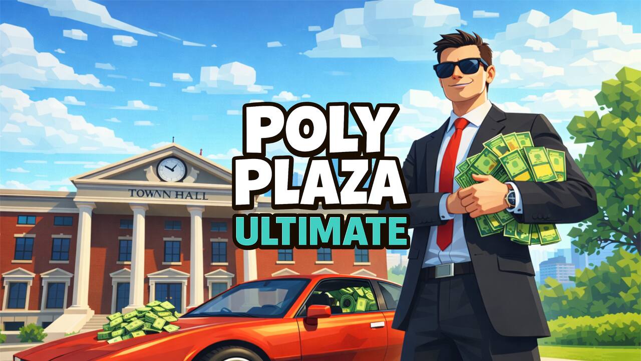 Poly Plaza ULTIMATE PC gameplay screenshot 1 of 3