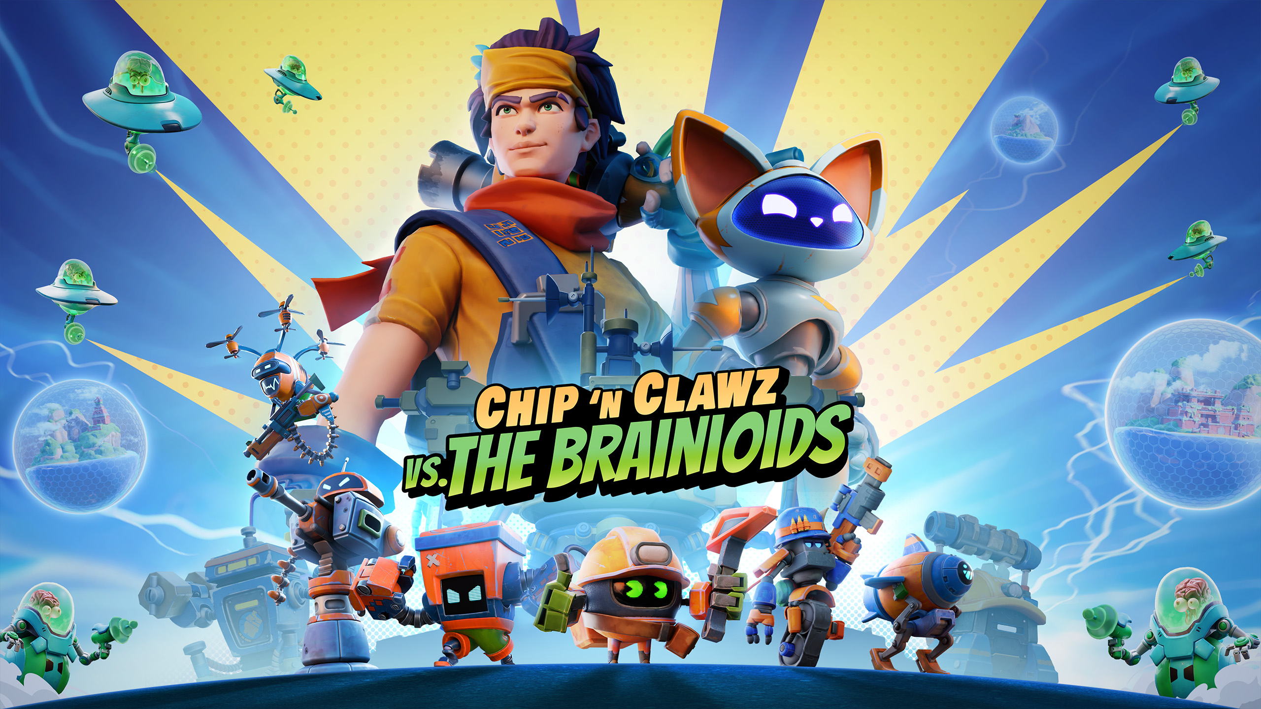 Chip ‘n Clawz vs. The Brainioids - Full Game - OfferImageWide