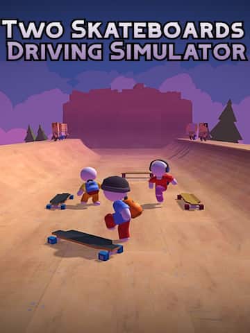 Two Skateboards Driving Simulator