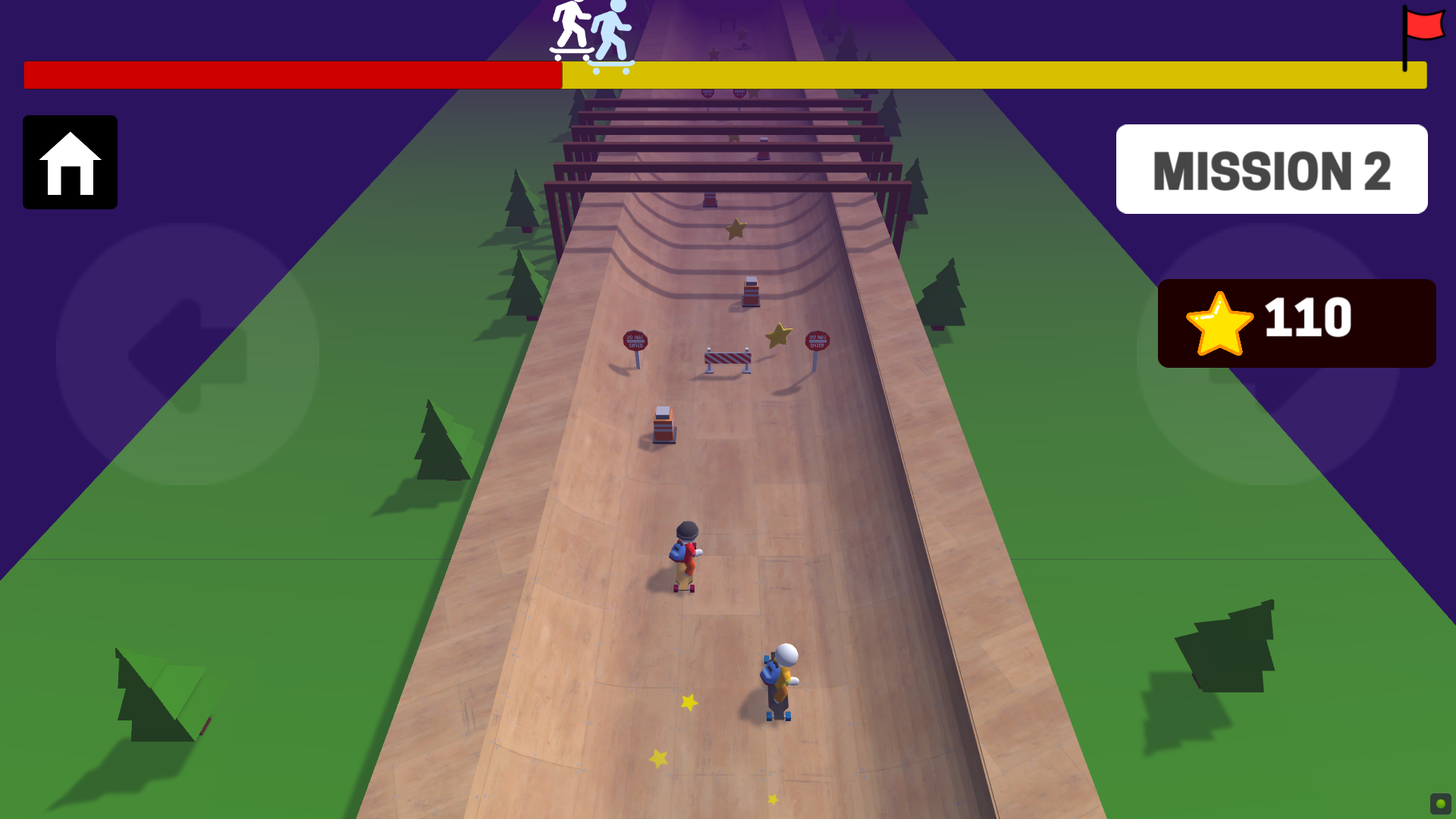 Two Skateboards Driving Simulator-1kq2p