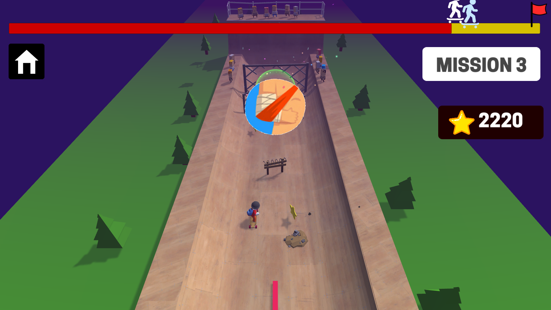 Two Skateboards Driving Simulator-1xurt