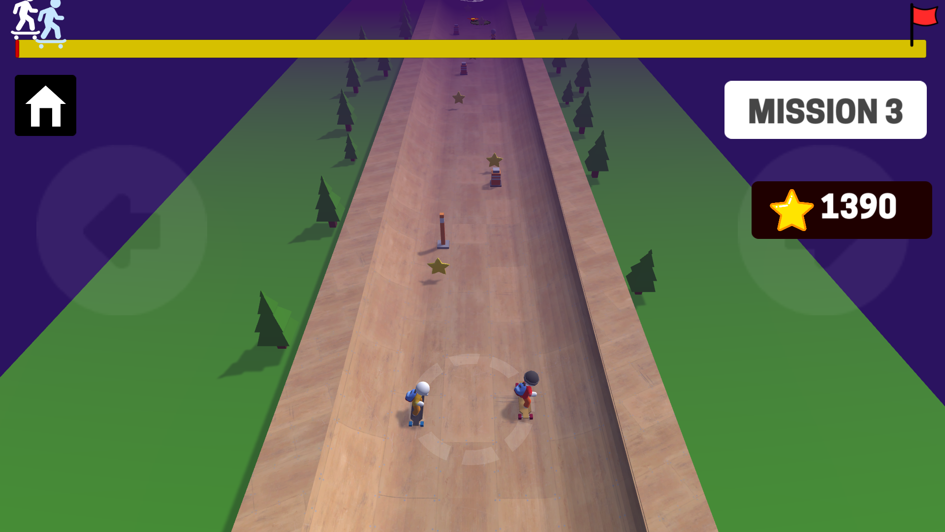 Two Skateboards Driving Simulator-w8kwf