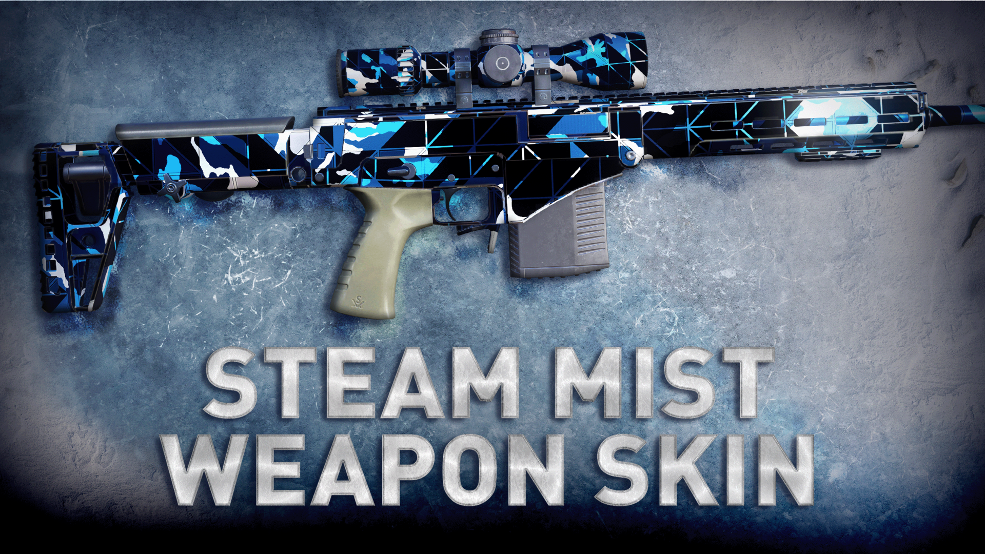 Sniper Ghost Warrior Contracts - Steam Mist Weapon Skin