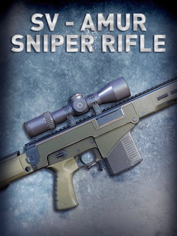 Sniper Ghost Warrior Contracts - SV - AMUR - sniper rifle